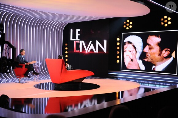Exclusif - Enregistrement de l'émission"Le Divan" présentée par Marc-Olivier Fogiel avec Laurent Gerra en invité, qui sera diffusée le 25 Mai 2018 sur France 3. © Guillaume Gaffiot / Bestimage