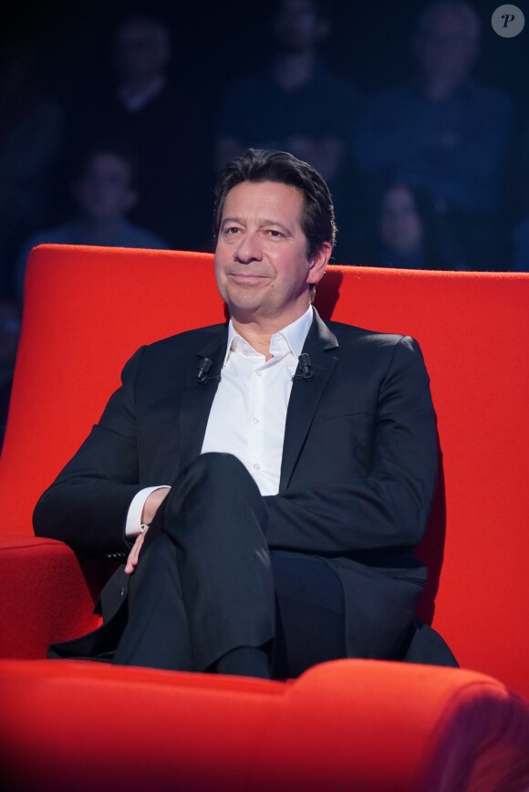 Exclusif - Enregistrement de l'émission"Le Divan" présentée par Marc-Olivier Fogiel avec Laurent Gerra en invité, qui sera diffusée le 25 Mai 2018 sur France 3. © Guillaume Gaffiot / Bestimage
