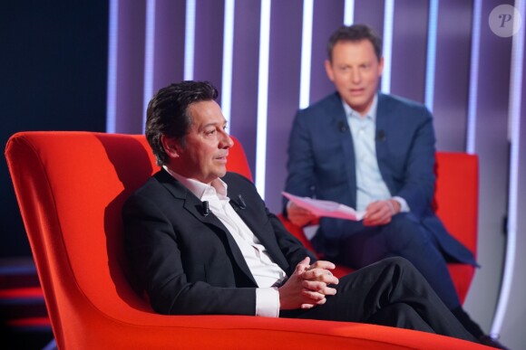 Exclusif - Enregistrement de l'émission"Le Divan" présentée par Marc-Olivier Fogiel avec Laurent Gerra en invité, qui sera diffusée le 25 Mai 2018 sur France 3. © Guillaume Gaffiot / Bestimage