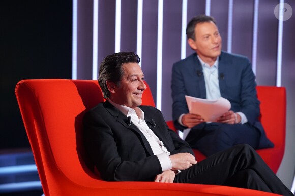 Exclusif - Enregistrement de l'émission"Le Divan" présentée par Marc-Olivier Fogiel avec Laurent Gerra en invité, qui sera diffusée le 25 Mai 2018 sur France 3. © Guillaume Gaffiot / Bestimage