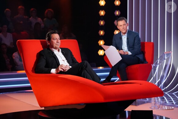 Exclusif - Enregistrement de l'émission"Le Divan" présentée par Marc-Olivier Fogiel avec Laurent Gerra en invité, qui sera diffusée le 25 Mai 2018 sur France 3. © Guillaume Gaffiot / Bestimage