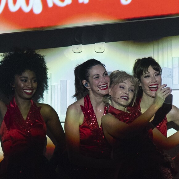 Exclusif - Inna Modja, Helena Noguerra, Arielle Dombasle, Mareva Galanter - Première du spectacle "Les Parisiennes" aux Folies Bergères à Paris le 24 mai 2018. © Olivier Borde - Pierre Perrusseau/Bestimage