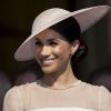 Meghan Markle, duchesse de Sussex lors de la garden party pour les 70 ans du prince Charles au palais de Buckingham à Londres. Le 22 mai 2018