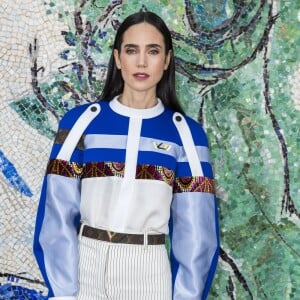 Jennifer Connelly - Photocall du défilé de la collection croisière Louis Vuitton 2019 dans les jardins de la fondation d'art Maeght à Saint-Paul-De-Vence, France, le 28 mai 2018.