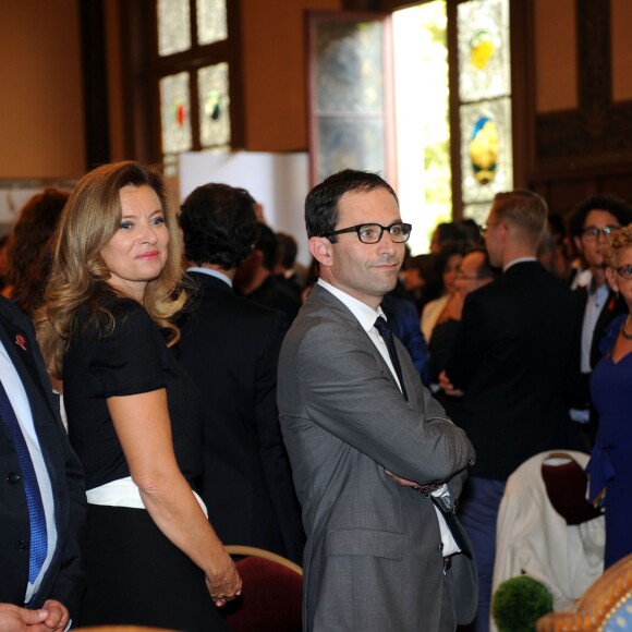 Mariage du conseiller régional PS Jean Luc Roméro et de Christophe Michel le 27 Septembre 2013 à la mairie du 12e arrondissement de Paris. Une union célébrée par Bertrand Delanoë