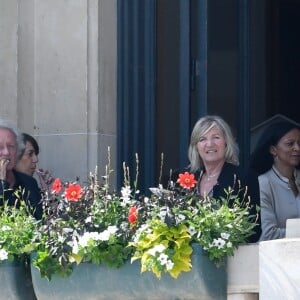 Exclusif - Didier Barbelivien - Mariage à la mairie de Puteaux de David Barbelivien et Valentine le 19 mai 2018.