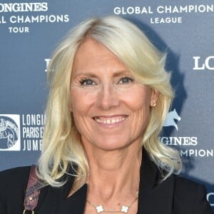 Semi-exclusif - Marie Sara - Conférence de presse du "Longines Paris Eiffel Jumping" (Etape du Longines Global Champions Tour 2018) au Café de l'Homme à Paris le 29 mai 2018. Les 5, 6 et 7 juillet, la 5ème édition du Longines Paris Eiffel Jumping va honorer le comédien Jean Rochefort, décédé en octobre, cavalier émérite et habitué de cette course. " Il avait eu l'idée de sonoriser les obstacles ", dit V. Coupérie-Eiffel, directrice de l'événement. Le Trophée Jean-Rochefort récompensera le couple homme-cheval. Le Longines Paris Eiffel Jumping choisit JC De Castelbajac pour l'affiche officielle de sa 5ème édition © Veeren/Bestimage