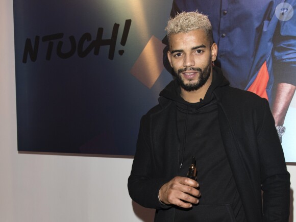 Exclusif - Brahim Zaibat à la soirée de lancement de la marque "Ntuch!" à la Kogan Gallery à Paris, le 1er Mars 2018. © Pierre Perusseau/Bestimage