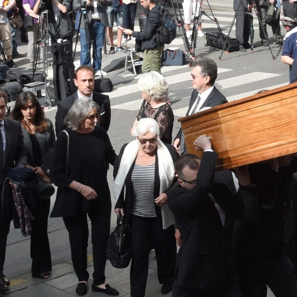 Obsèques de Pierre Bellemare à l'église Saint-Roch de Paris, France, le 31 mai 2018.