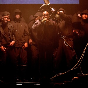 Kanye West aux BRIT Awards 2015 à Londres, le 25 février 2015.