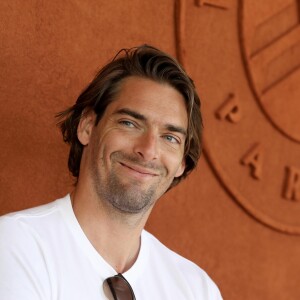 Camille Lacourt - People au village des Internationaux de France de Tennis de Roland Garros à Paris. Le 4 juin 2018. © Dominique Jacovides-Cyril Moreau / Bestimage