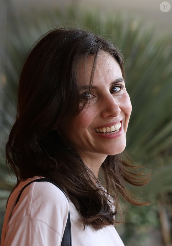 Louise Monot - People au village des Internationaux de France de Tennis de Roland Garros à Paris. Le 4 juin 2018. © Dominique Jacovides-Cyril Moreau / Bestimage