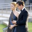 Claire Danes, enceinte et son mari Hugh Dancy arrivent aux CFDA Awards au Brooklyn Museum à New York, le 4 juin 2018.