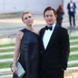 Claire Danes, enceinte et son mari Hugh Dancy arrivent aux CFDA Awards au Brooklyn Museum à New York, le 4 juin 2018.