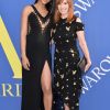 Chanel Iman et la créatrice Nicole Miller assistent aux CFDA Awards 2018 au Brooklyn Museum à New York. Le 4 juin 2018.