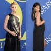 Claire Danes et Chanel Iman, enceintes, assistent aux CFDA Awards 2018 au Brooklyn Museum à New York. Le 4 juin 2018.