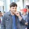 Ashton Kutcher - Z. Saldana reçoit son étoile sur le Walk Of Fame à Hollywood, le 3 mai 2018