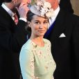 Pippa Middleton en la chapelle St George à Windsor au mariage du prince Harry et de Meghan Markle le 19 mai 2018.