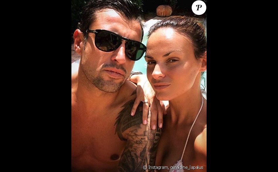 Géraldine Lapalus et son mari Julien - Instagram, 10 juin 2018