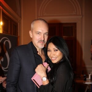 La chanteuse Anggun et son compagnon Christian Kretschmar - Couture Ball by Langman Events" Closing Fashion week en Présence de Madame A. Laffont aux platines au Mona Bismarck American Center à Paris, le 26 janvier 2018. © Philippe Baldini/Bestimage