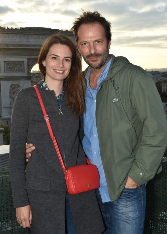 Exclusif - Jean-Charles Chagachbanian et sa compagne Juliette Chêne (Demain nous appartient, Plus belle la vie) - Rencontres à la terrasse Publicis lors du 7ème Champs Elysées Film Festival (CEFF) à Paris le 13 juin 2018. © Veeren-CVS/Bestimage