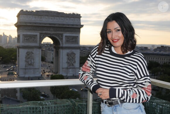 Exclusif - Karima Charni - Rencontres à la terrasse Publicis lors du 7ème Champs Elysées Film Festival (CEFF) à Paris le 13 juin 2018. © Veeren-CVS/Bestimage