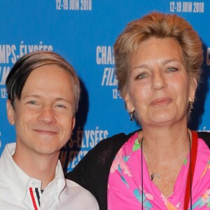 John Cameron Mitchell, Sophie Dulac - Masterclass de John Cameron Mitchell lors de la 7ème édition du Champs Elysées Film Festival (CEFF) au cinéma Publicis à Paris, le 13 juin 2018 . © Veeren-CVS/Bestimage