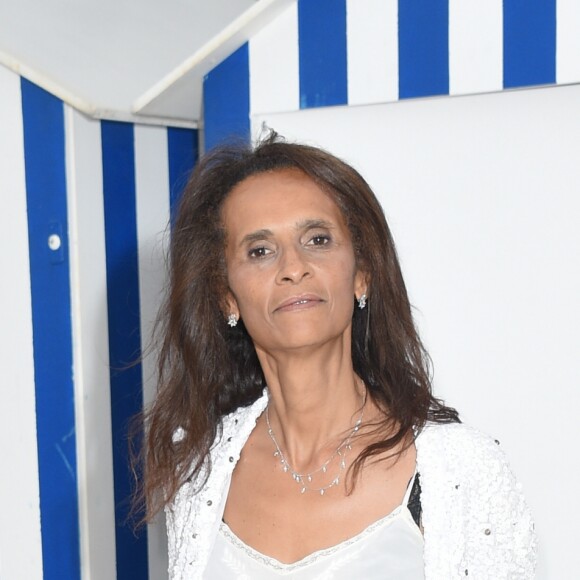 Karine Silla-Perez - Photocall du 2ème jour du Festival du film de Cabourg, France, le 14 juin 2018. © Coadic Guirec/Bestimage