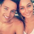 Florian Thauvin et Charlotte Pirroni posent sur Instagram le 1er septembre 2016.