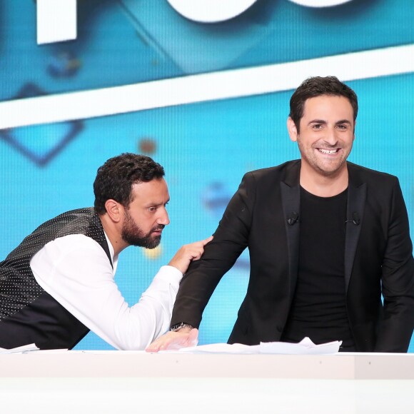 Exclusif -Cyril Hanouna et Camille Combal - Enregistrement de la première émission de la rentrée de Touche pas à mon poste (TPMP) sur C8 à Paris le 5 septembre 2016. © Dominique Jacovides / Bestimage