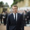 Le président de la Républqiue française Emmanuel Macron lors de la commémoration du 78ème anniversaire de l'appel du 18 juin 1940 à Suresnes le 18 juin 2018 © Eric Blondet / Pool / Bestimage
