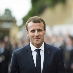 Le président de la Républqiue française Emmanuel Macron lors de la commémoration du 78ème anniversaire de l'appel du 18 juin 1940 à Suresnes le 18 juin 2018 © Eric Blondet / Pool / Bestimage