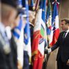 Le président Emmanuel Macron lors de la commémoration du 78ème anniversaire de l'appel du 18 juin 1940 à Suresnes le 18 juin 2018 © Eric Blondet / Pool / Bestimage