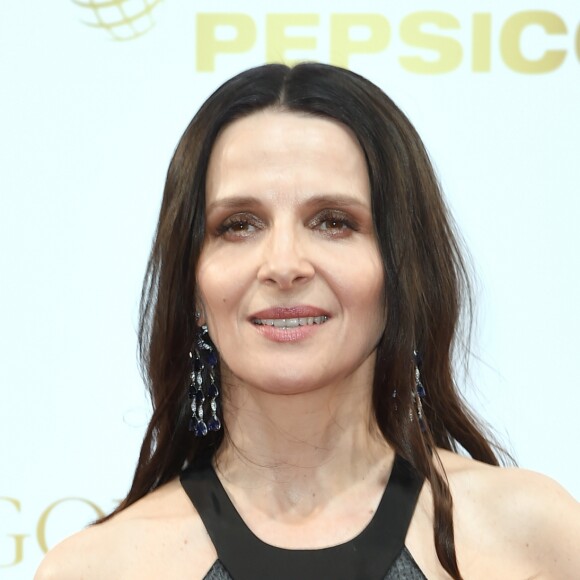 Juliette Binoche (robe Roberto Cavalli) - Soirée du dîner de la Semaine du Cinema Positive au Palm Beach lors du 71ème Festival International de Cannes le 14 mai 2018. © Giancarlo Gorassini/Bestimage