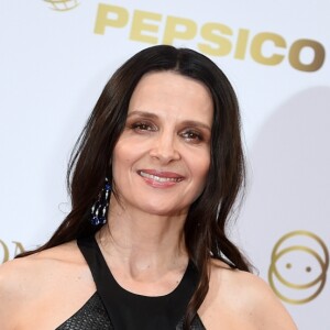 Juliette Binoche (robe Roberto Cavalli) - Soirée du dîner de la Semaine du Cinema Positive au Palm Beach lors du 71ème Festival International de Cannes le 14 mai 2018. © Giancarlo Gorassini/Bestimage