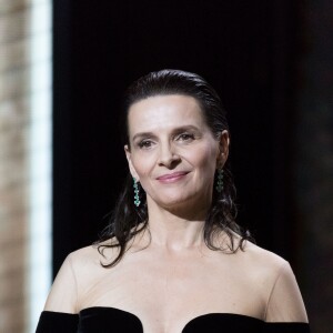 Juliette Binoche - 43ème cérémonie des Cesar à la salle Pleyel à Paris, le 2 mars 2018. © Dominique Jacovides - Olivier Borde / Bestimage