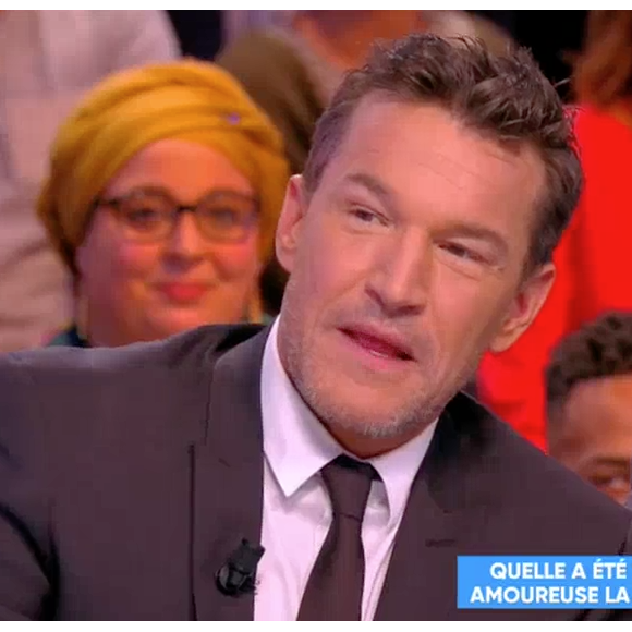 Benjamin Castaldi fait des révélations sur sa rupture avec Flavie Flament. Emission "Touche pas à mon poste" sur C8. Le 20 mars 2018.