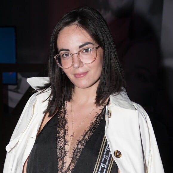 Exclusif - Agathe Auproux au concert de Katy Perry à l'AccorHotels Arena à Paris le 30 mai 2018.