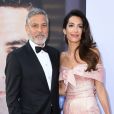 George Clooney et sa femme Amal Clooney - People à la soirée annuelle "AFI Life Achievement Award" à Los Angeles. Le 7 juin 2018 © Birdie Thompson / Zuma Press / Bestimage