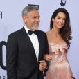 George Clooney et sa femme Amal Clooney - People à la soirée annuelle "AFI Life Achievement Award" à Los Angeles. Le 7 juin 2018