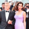 George Clooney et sa femme Amal à la première de "Suburbicon" au 74ème Festival International du Film de Venise (Mostra), le 2 septembre 2017.
