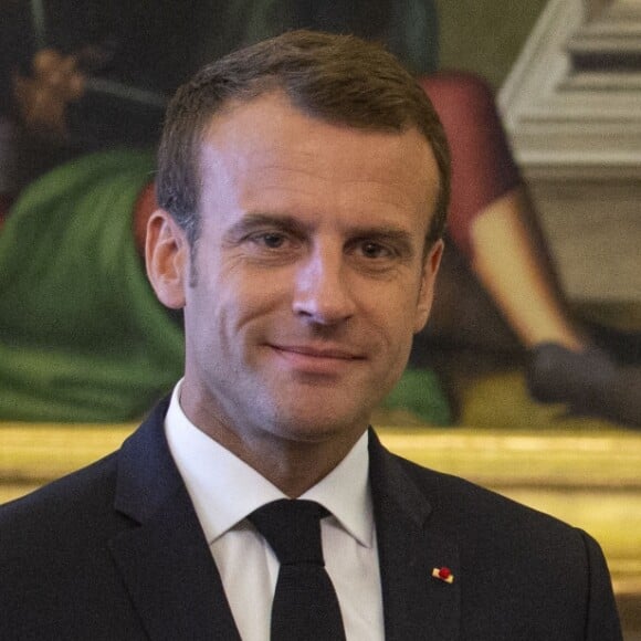 Le président Emmanuel Macron et son épouse Brigitte Macron rencontrent le pape François au Vatican le 26 juin 2018. © Cristian Gennari / Vatican Pool / Bestimage