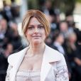 Caroline Receveur (robe Georges Hobeika) enceinte - Montée des marches du film " Les Filles du Soleil " lors du 71ème Festival International du Film de Cannes. Le 12 mai 2018 © Borde-Jacovides-Moreau/Bestimage