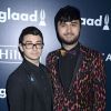 Christian Siriano et Brad Walsh - Célébrités lors des "Glaad Media Awards" à New York le 6 mai 2017.