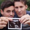 Tom Daley et Dustin Lance Black vont devenir papas. Photo Instagram, le 14 février 2018