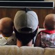 Enrique Iglesias et ses bébés - Instagram, 24 avril 2018