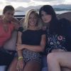 Stéphanie Clerbois, Maeva Martinez et Shirley Sciarrino sur le tournage de "La villa des coeurs brisés" - Instagram, 2018
