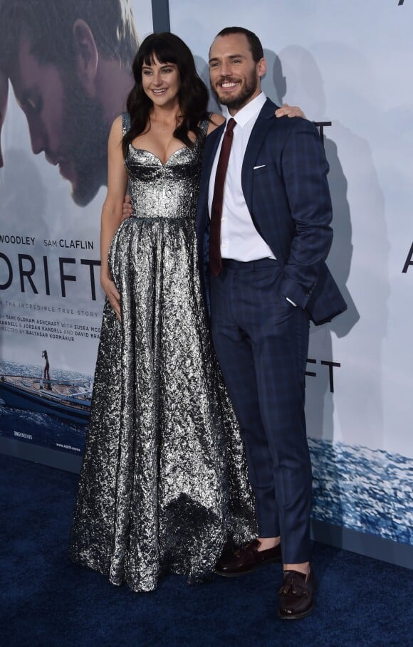 Shailene Woodley, Sam Claflin à la première de 'Adrift' aux cinémas Regal à Los Angeles, le 23 mai 2018 © Chris Delmas/Bestimage