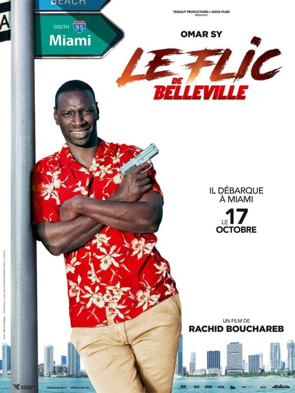 Affiche du film Le Flic de Belleville.