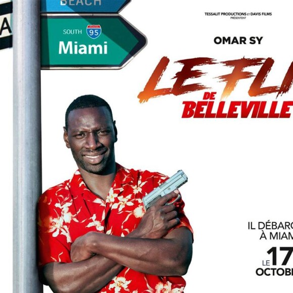 Affiche du film Le Flic de Belleville.